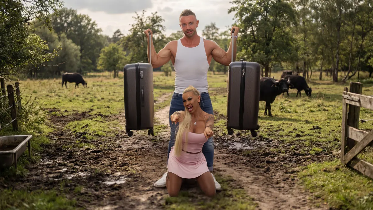 Ginger und Lukas müssen in der Exit-Challenge um ihren Verbleib im Sommerhaus der Stars kämpfen.