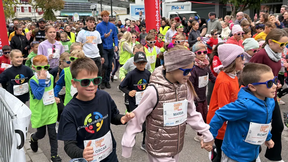 Über 1000 Kinder nahmen dieses Jahr am Kids-Lauf in Albstadt teil.