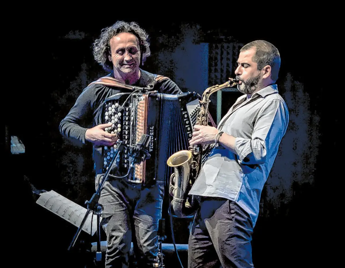 Luciano Biondini und Rosario Giuliani sind mit „Cinema Italia“ am Mittwoch, 21. Oktober, im Pappelgarten Reutlingen zu erleben.