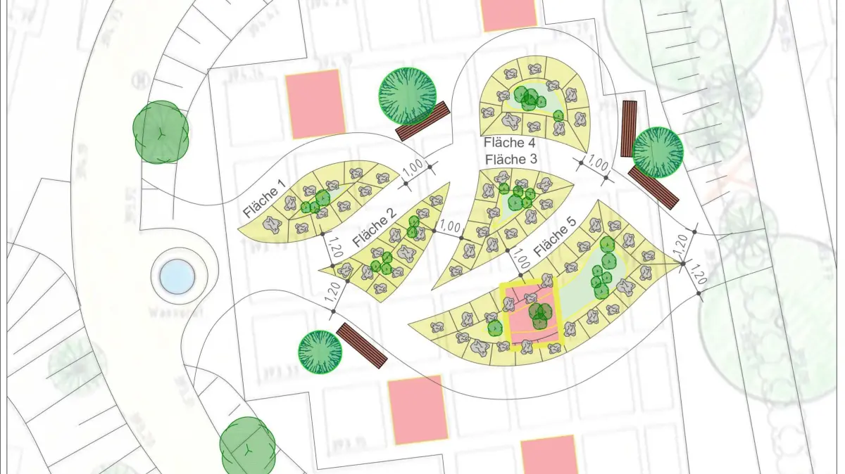Birenbach Friedhof Grafik Entwurf