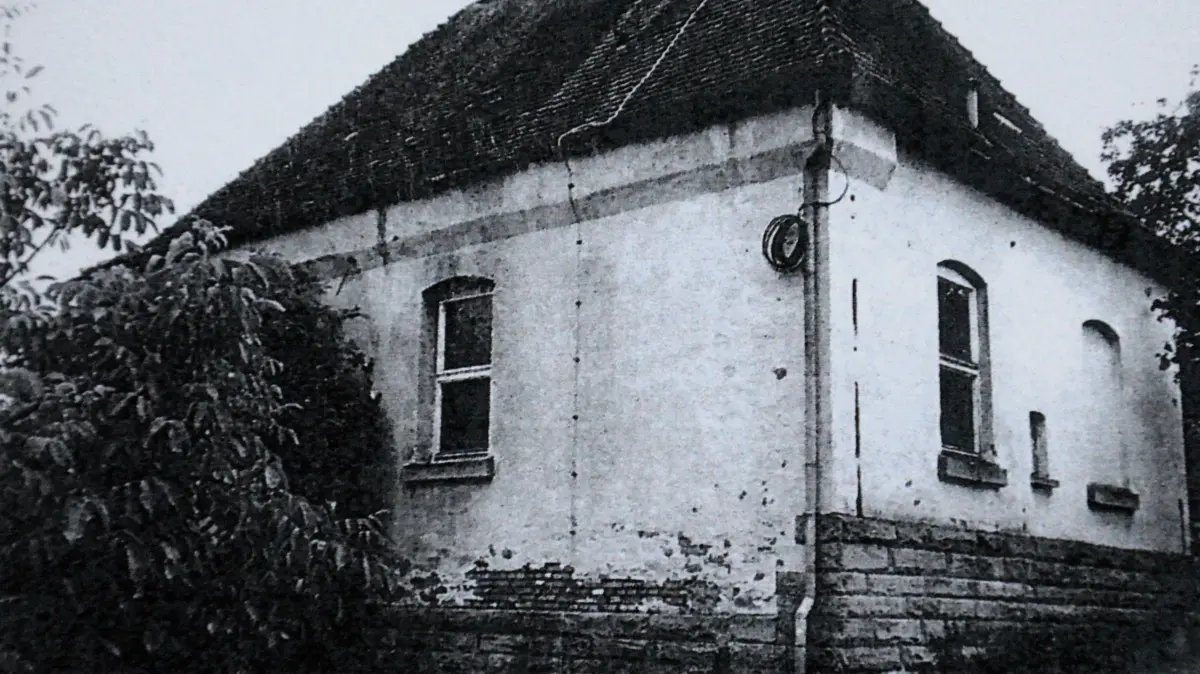 Die ehemalige Badeanstalt in Binsdorf.