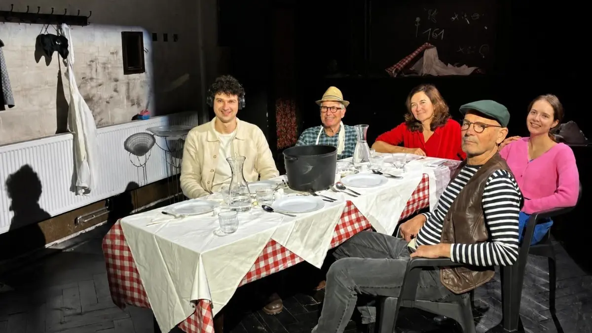 Von links: Malte Flierenbaum, Paul Smollich, Christina Weiser, Udo Rau und Sophie Matria Scherrieble.