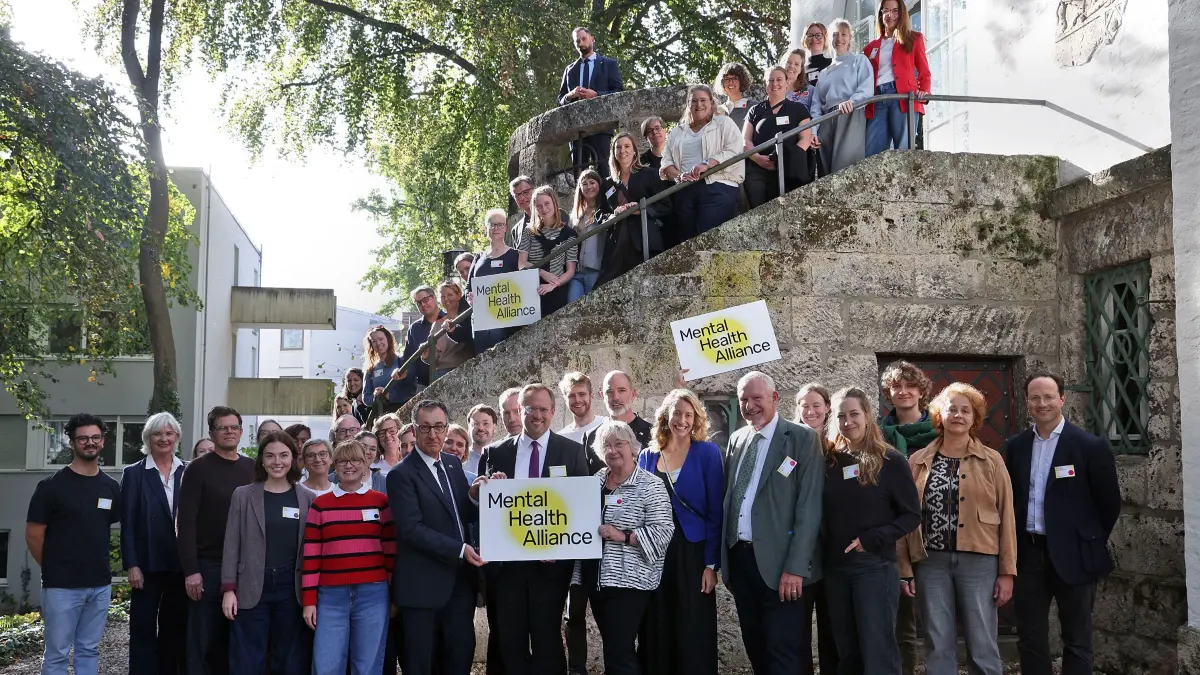 Villa Eberhardt: Eröffnung des Retreat der Mental Health Alliance - Empfang mit Cem Özdemir, Prof Fegert und Martin Ansbacher