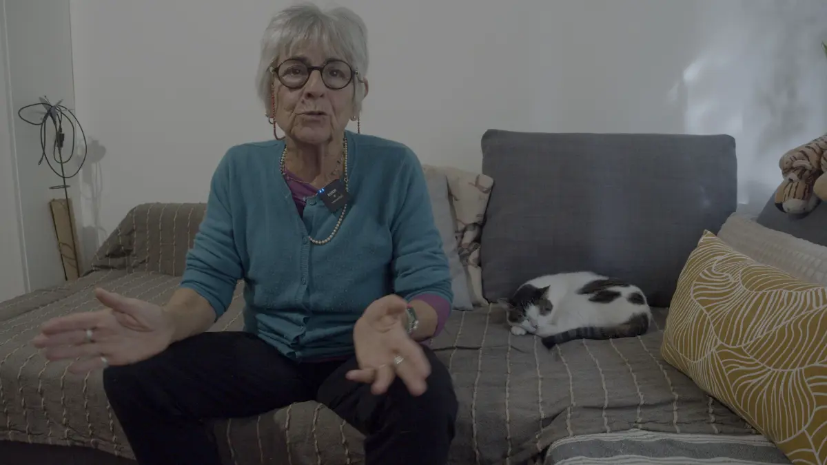 Die Transfeministin Graziella ist eine der Personen, die für den Film interviewt worden sind.