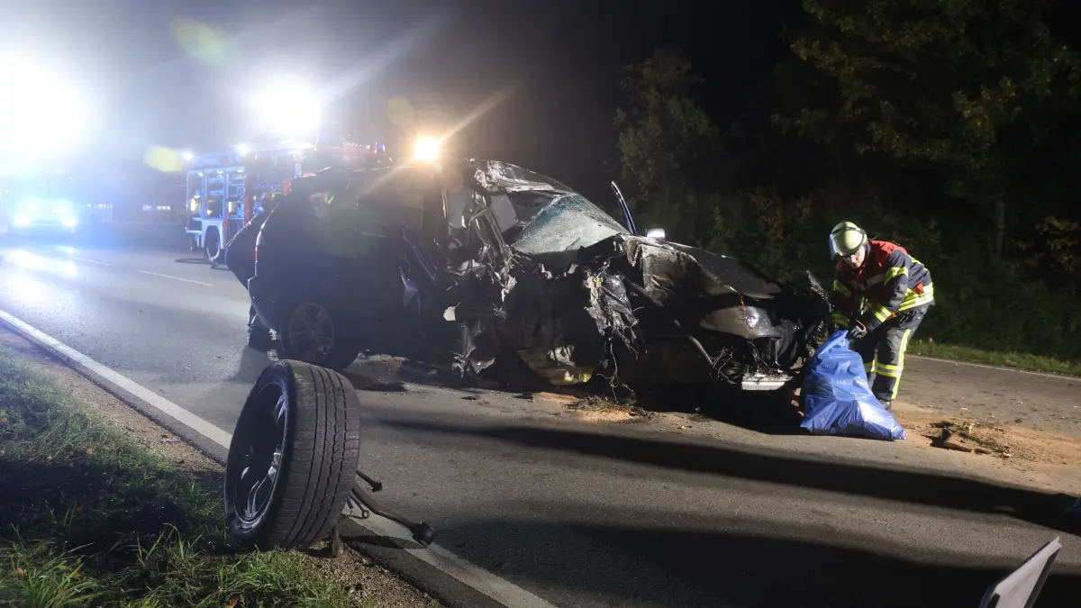 Unfall bei Weißenhorn am Mittwoch, 14. Oktober