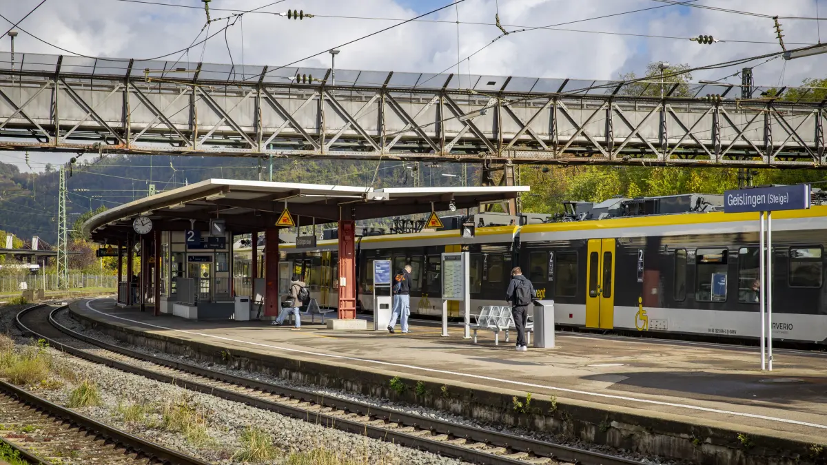 Bahnhof Geislingen - Alkoholverbot