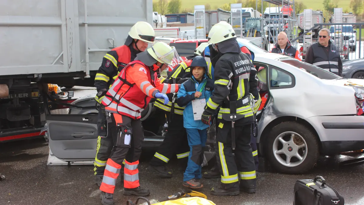 DRK Willkommensübung