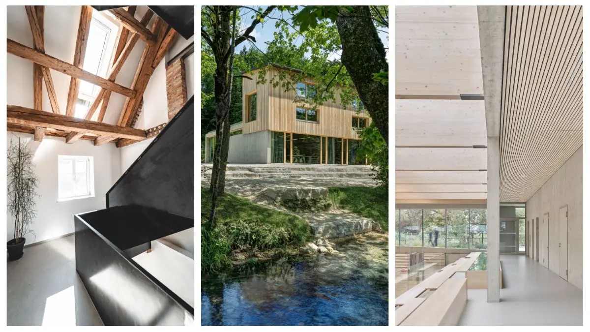 Zu den ausgezeichneten Projekten gehören die Mühle in Staig, die Architekturwerkstatt im kleinen Lautertal und die Dreifeldhalle in Erbach