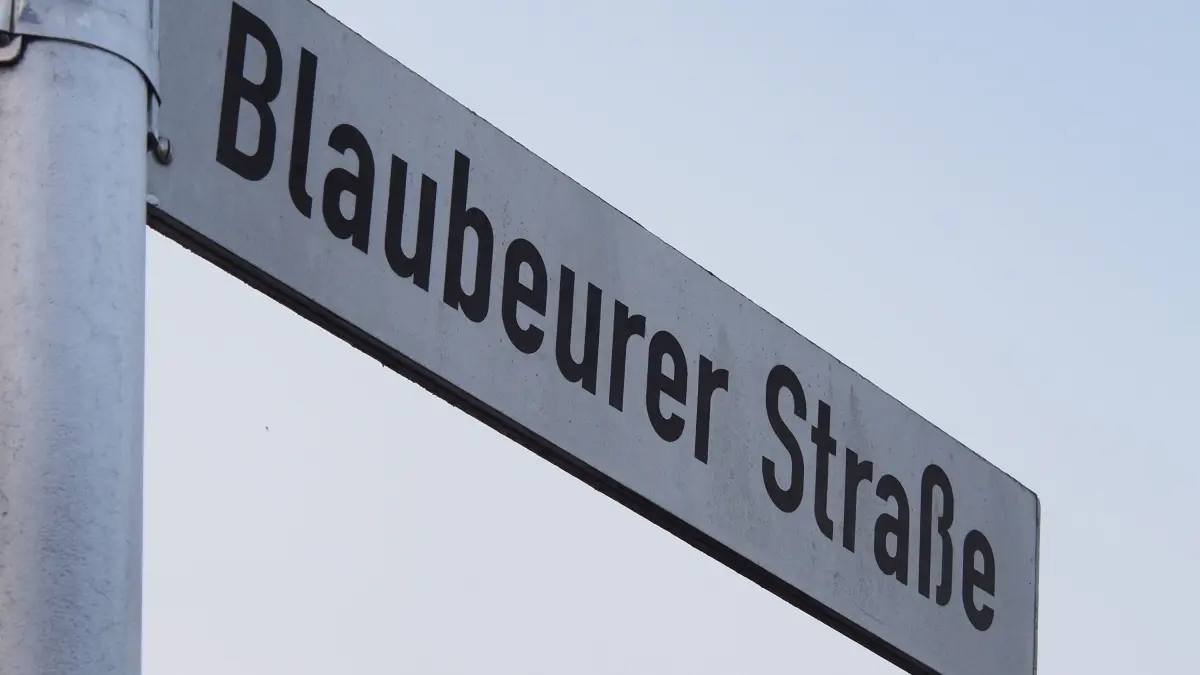 Schelklingen, Blaubeurer Straße: Blaubeurer Straße in Schelklingen