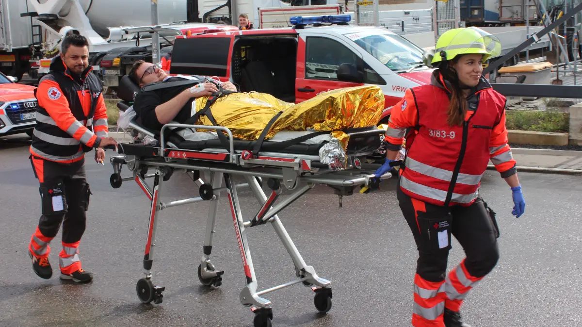 DRK Willkommensübung Burladingen