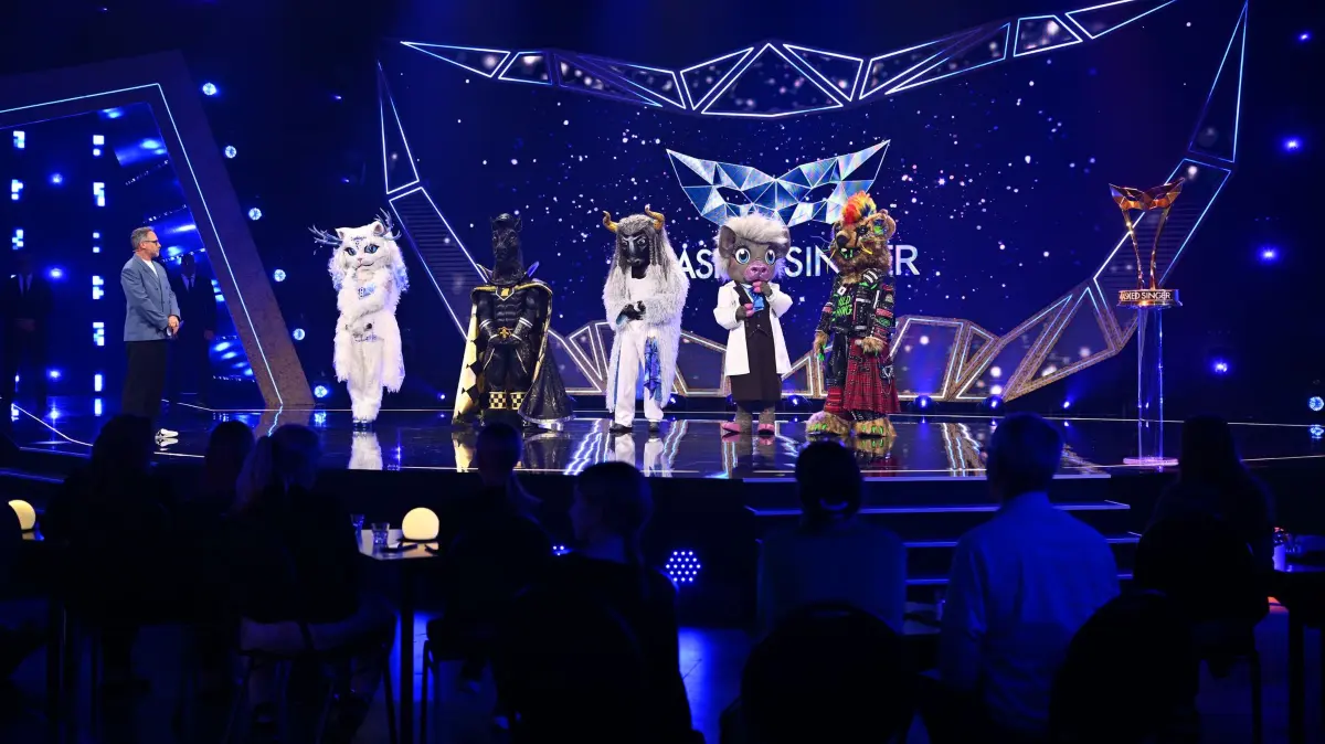 Nur fünf Kostüme haben es ins Finale von „The Masked Singer“ geschafft.