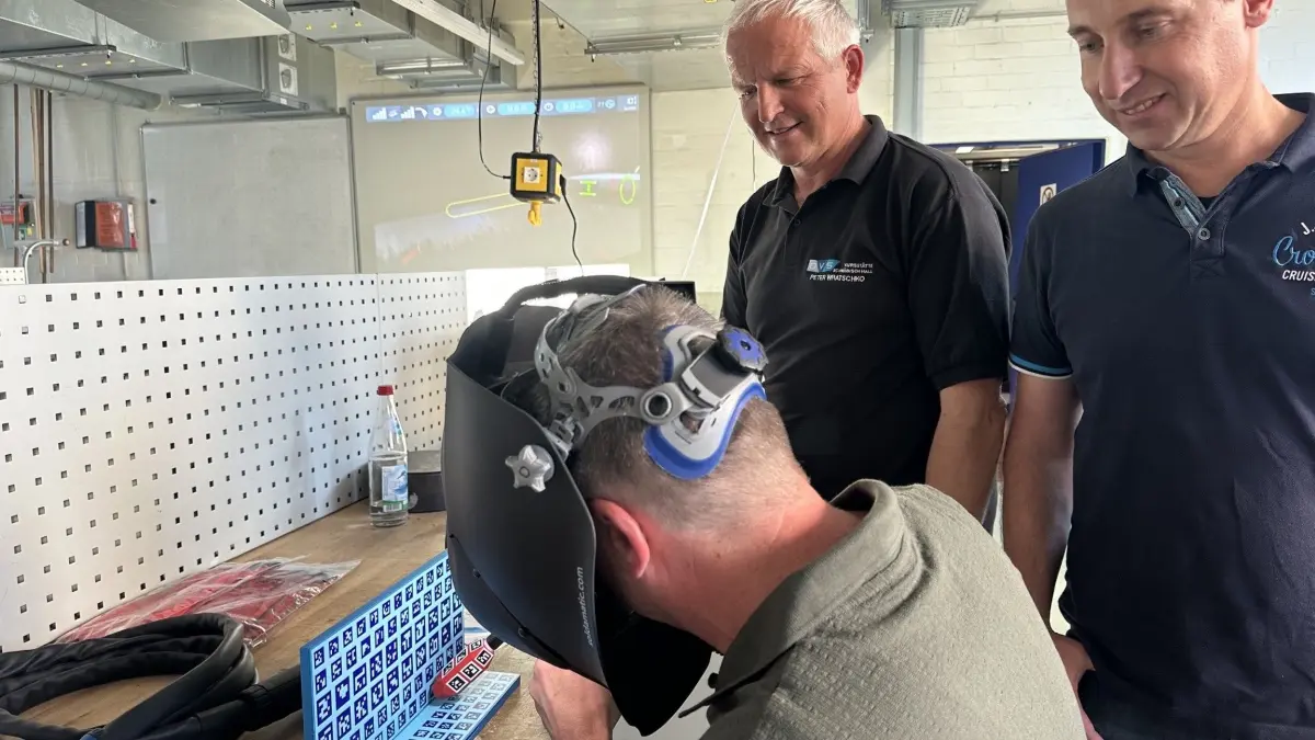 Training at the Vocational School in Schwäbisch Hall: Sparks have been ...