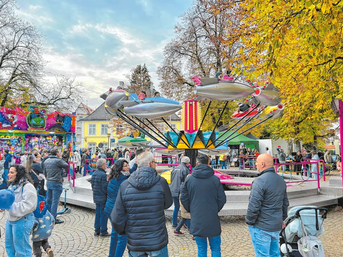 Abheben ist bei der Söflinger Kirchweih durchaus möglich. ⇥Foto: Ulrike Hoche