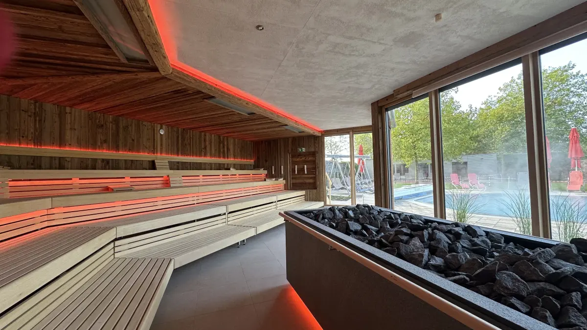 Eventsauna HALLumina Schenkenseebad