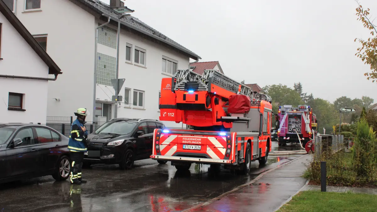 Nach Rommelsbach rückten Polizei und Feuerwehr am Samstagnachmittag aus.