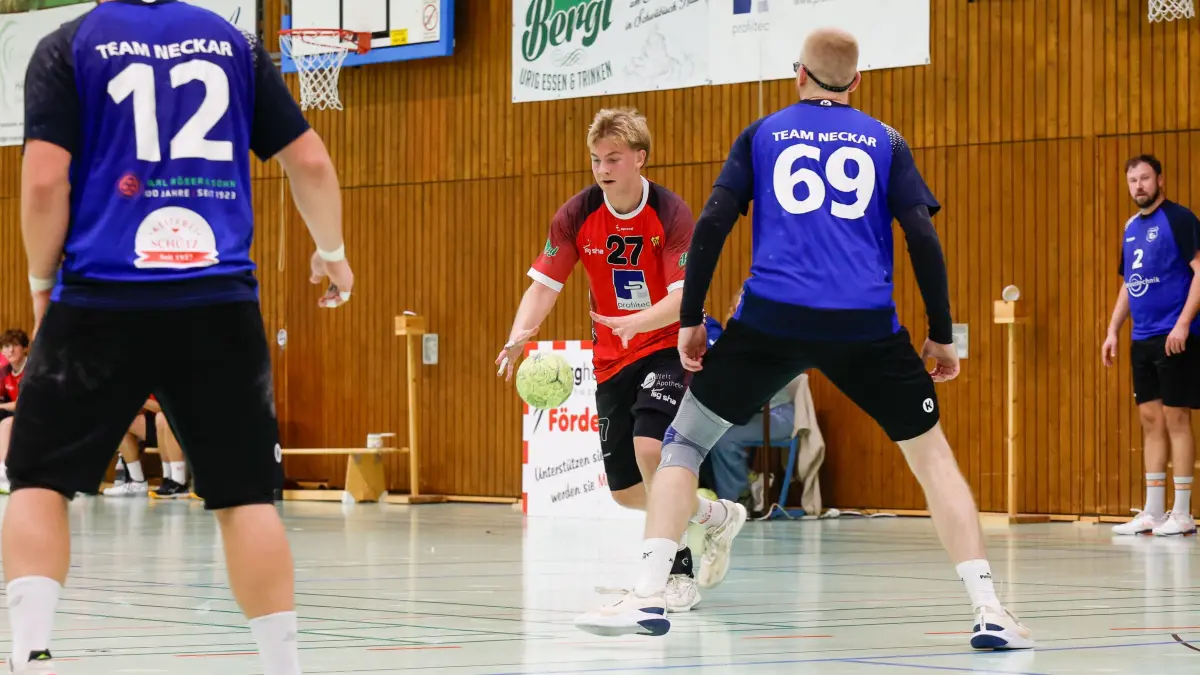 Handball Bezirksoberliga Männer TSG Schwäbisch Hall - Team Neckar II, Schenkenseehalle, 38:32