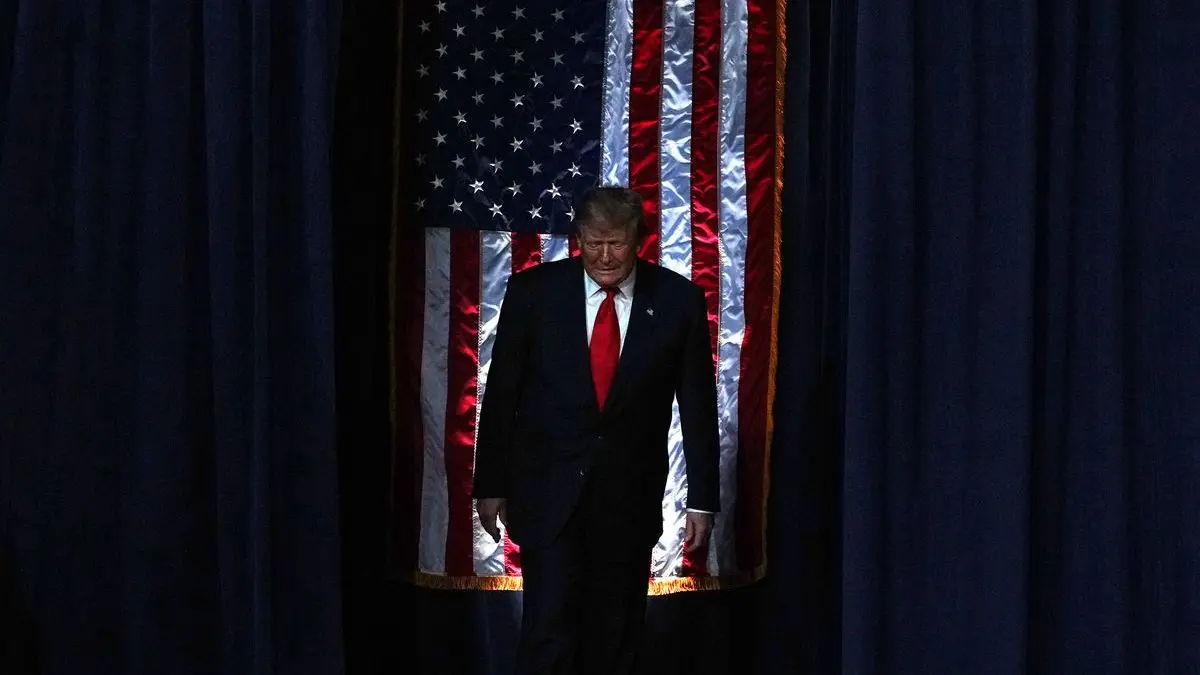Clarksville: US-Präsident Donald Trump kommt zu einer Wahlkampfveranstaltung in der F&M Bank Arena.