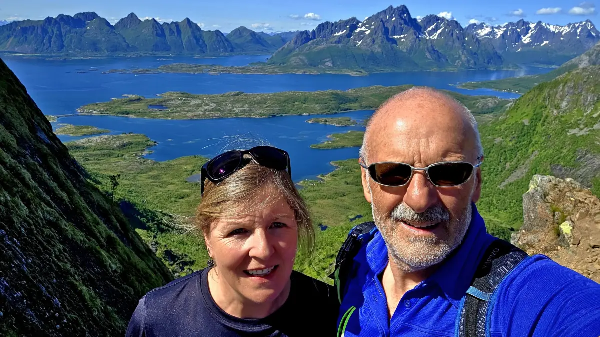 Radabenteuer ans Nordkap: Susanne Steinmaier und Dieter Aulich aus Kusterdingen