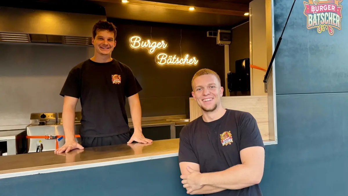 Burger Bätscher Jungs: Tim Guster aus Bodelshausen und Fynn Steinhilber aus Mössingen