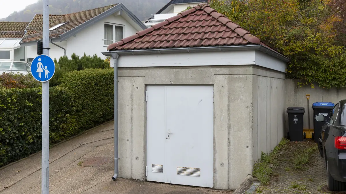 Bad Überkingen - Druckerhöhungsanlage in der Gartenstraße