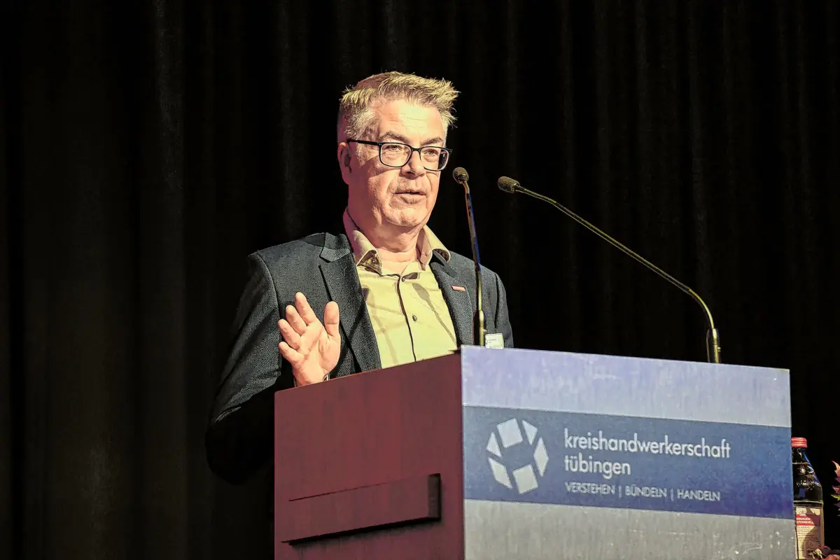 Gerold Imhof, Geschäftsführer der KHS Tübingen.