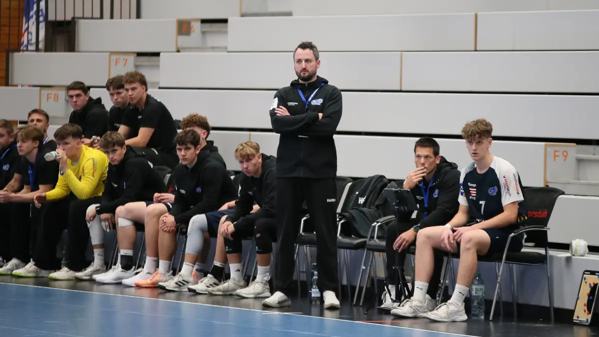Adrian Fuladdjusch, Cheftrainer der männlichen A-Jugend Bundesligahandballer der JSG Balingen-Weilstetten.