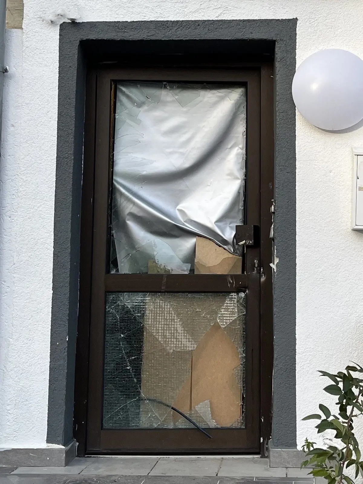 SEK-Einsatz in Oberfischach, betroffenes Haus