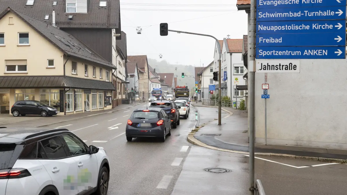 Kuchen - kommunale Wärmeplanung - Hauptstraße zwischen Einmündung Jahnstraße und Hafengasse