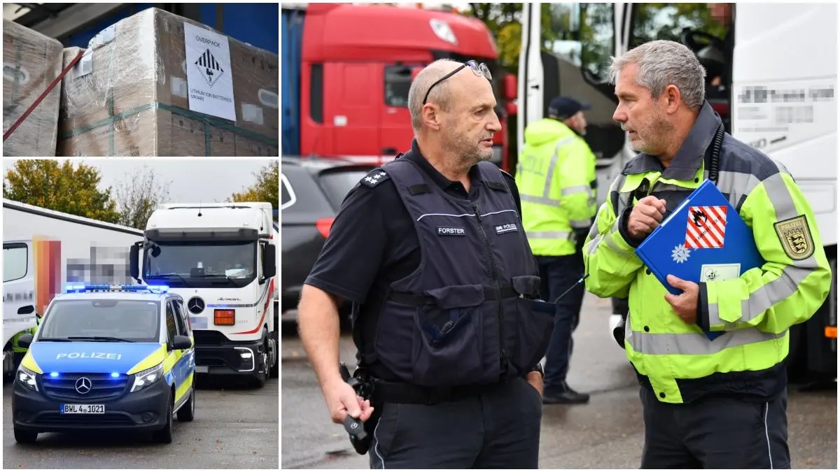 Am Mittwoch hat die Polizei wieder einmal den überregionalen Güterverkehr in den Blick genommen. Genauer gesagt: Gefahrguttransporte. Die Beamten stellten einige Mängel fest.