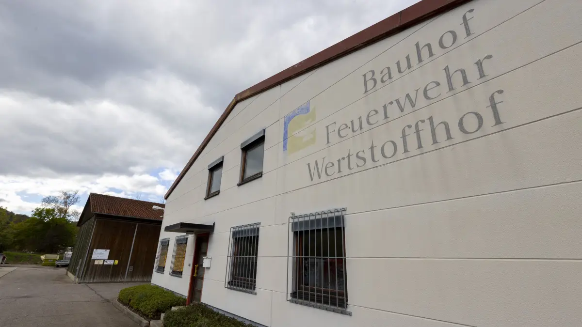 Wertstoffhof und Bauhof Bad Überkingen in Hausen