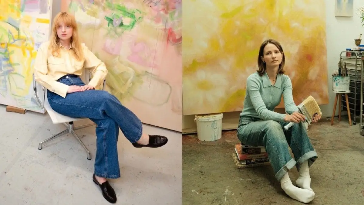 Bunny Hennessey und Maria Andrievskaya zeigen ihre Bilder in der Galerie Parri Blank in Stuttgart