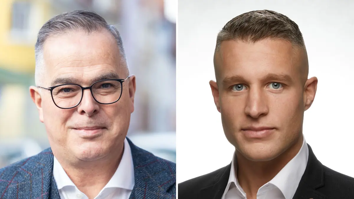 Hans-Peter Goßner (l), Michael Weller, AfD KV Göppingen