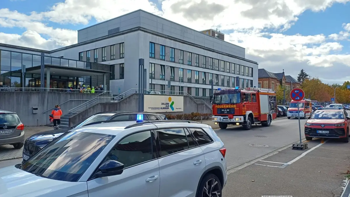 Am Zollernalb Klinikum in Balingen gab es am Donnerstagmittag einen Feuerwehreinsatz.