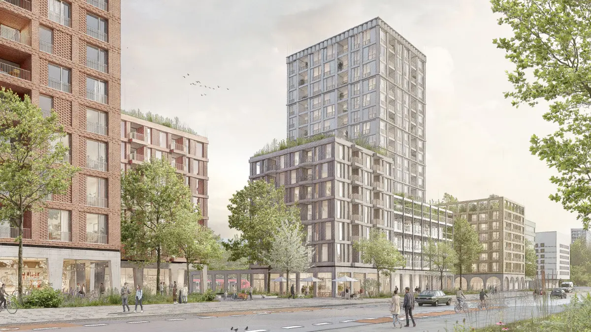 Den ersten Preis im Wettbewerb "Stuttgarter Tor Quartier" hat das Architektur- und Stadtplanungsbüro Hähnig aus Tübingen gewonnen.
