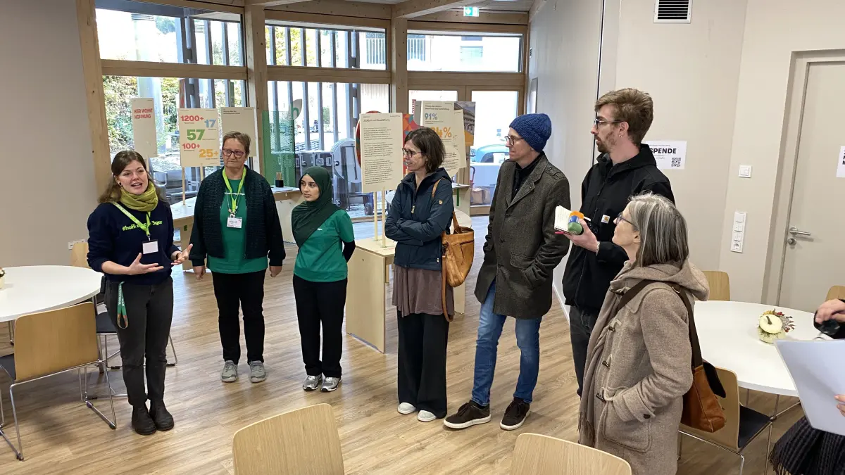 Hoffnungshäuser in Gaildorf, Presserundgang mit exklusivem Einblick in das neue Quartier