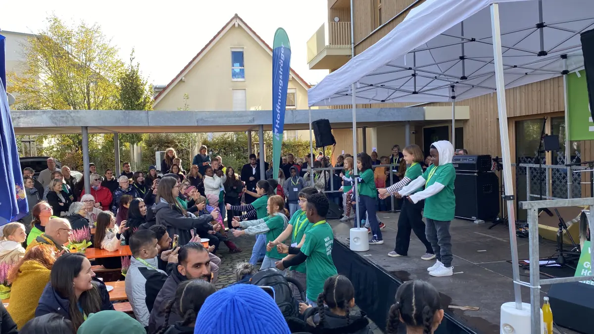 Hoffnungshäuser in Gaildorf, Presserundgang mit exklusivem Einblick in das neue Quartier