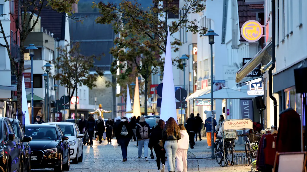 Ob es wohl am Wetter lag? Die Resonanz auf das Late-Night-Shopping am Freitagabend in der Metzinger Innenstadt war überschaubar.