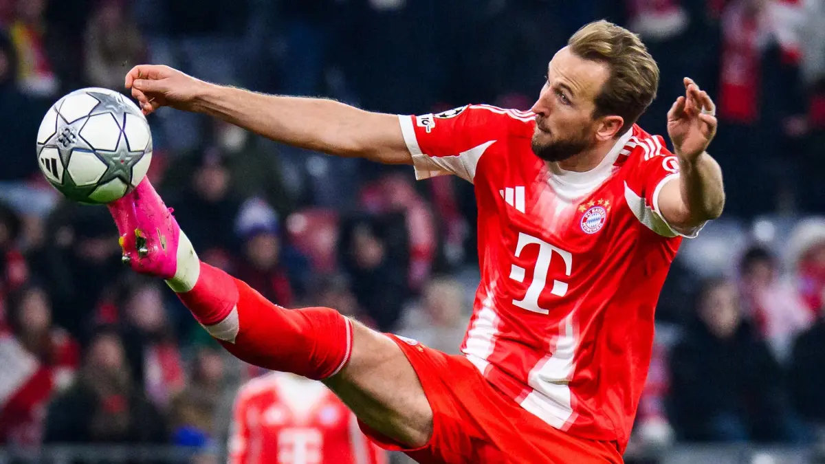Ballon d'Or 2026: ARCHIV - 21.01.2026, Bayern, München: Fußball: Champions League, Bayern München - Union St. Gilloise, Vorrunde, 7. Spieltag, Allianz Arena. Harry Kane (Bayern München) in Aktion. Harry Kane wurde als «Bester Spieler des Jahres» bei der Ballon-d'Or-Verleihung im London Palladium Theatre ausgezeichnet. (zu dpa: «Bayerns Harry Kane gewinnt den Ballon d'Or») Foto: Tom Weller/dpa +++ dpa-Bildfunk +++