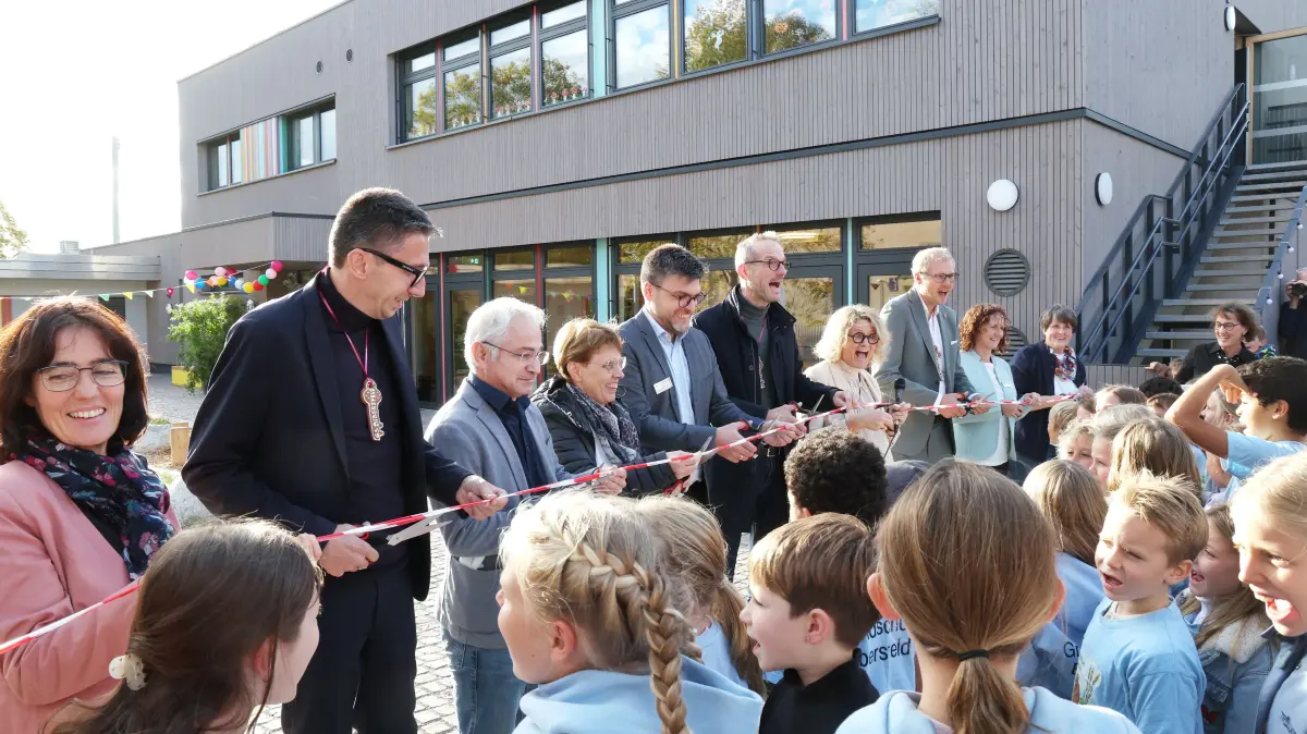 Einweihung Neubau Grundschule und Kindergarten Bibersfeld