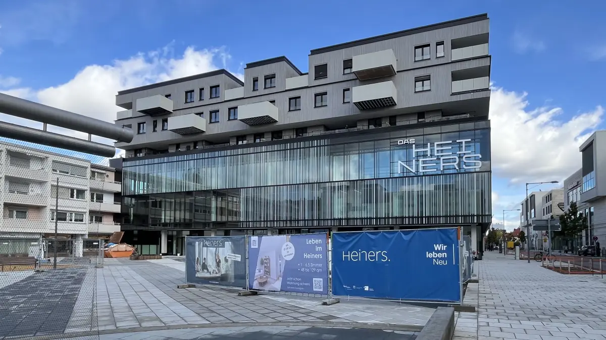 Das Heiners bietet auch Büroflächen, eine große Einheit ist inzwischen belegt.