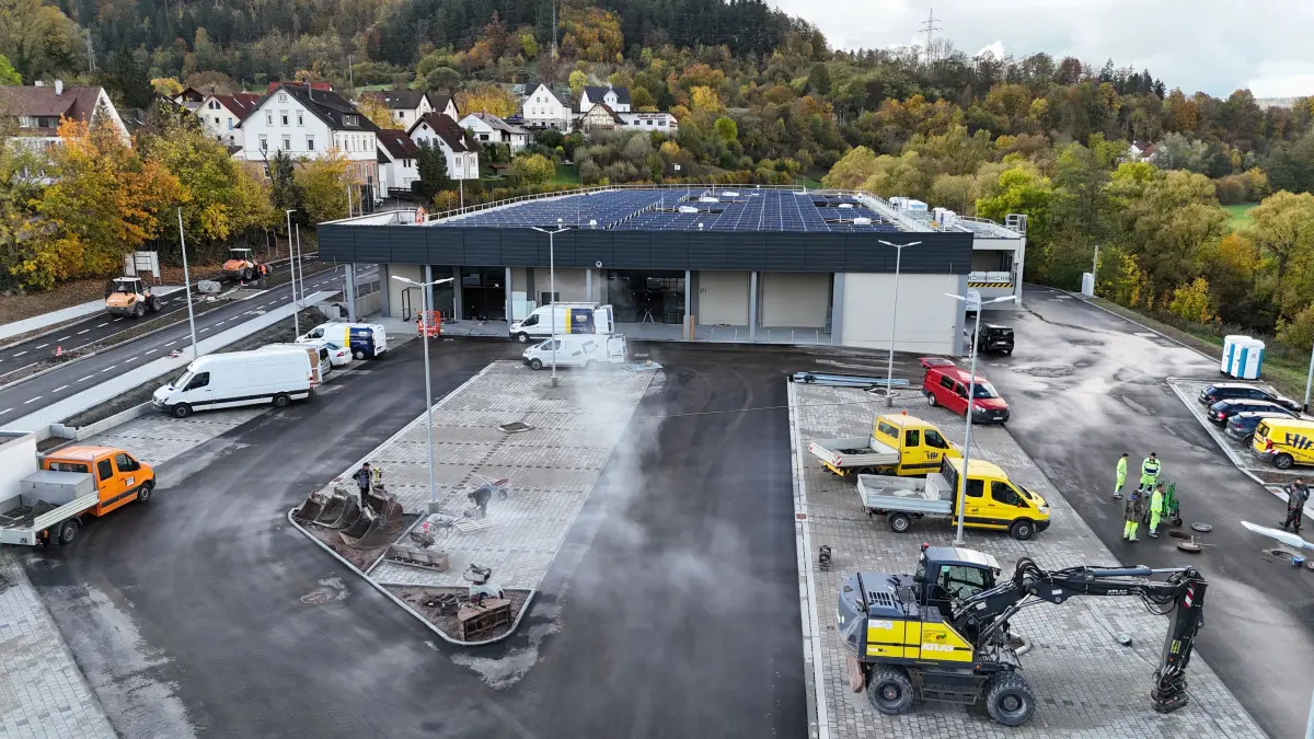Neuer Edeka Gaildorf Ottendorfer Straße
