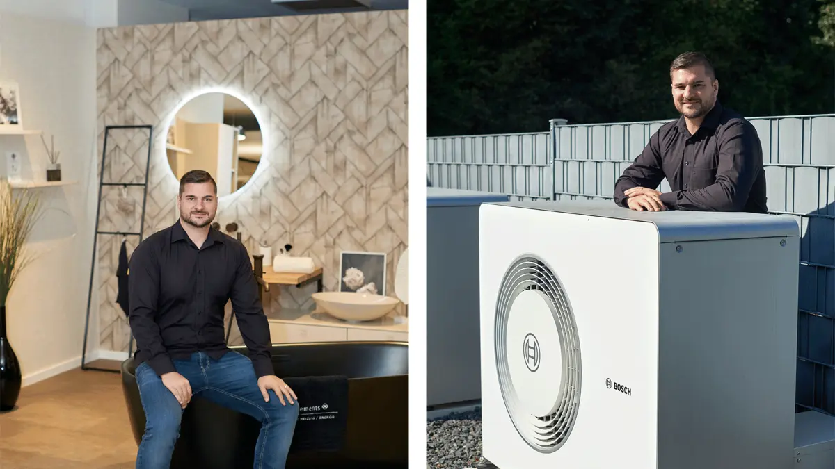 Ob Badsanierung oder moderne Technik wie Wärmepumpen oder Klimaanlagen: Stefan Wissner und sein Team sind für die Kunden die ersten Ansprechpartner.