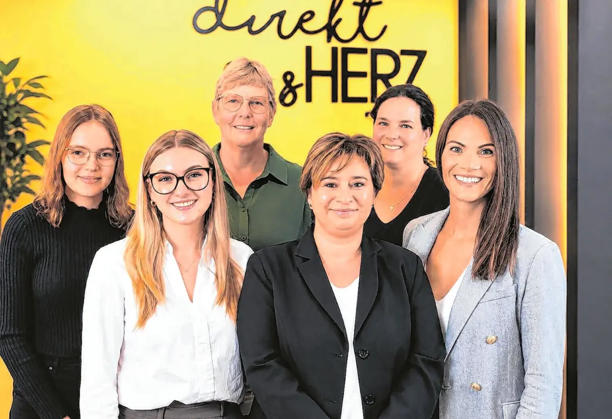 Das Team von SR Hörakustik steht für Fachkompetenz undKundennähe: Lene Growe, Sophie Scheel, Petra Götz, Nadja Korczak, Birgit Weigl und Stefanie Richter (v. l.)⇥Foto: Unternehmen