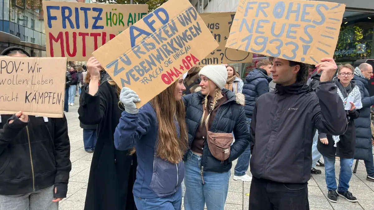 Demo Ulm Plakate