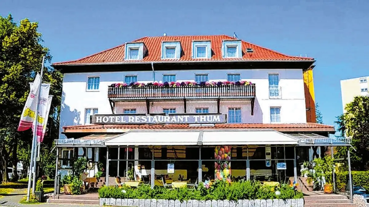 Das traditionsreiche Hotel Thum in Balingen. ⇥Foto: Hotel Thum